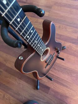 American Fender Acoustasonic Telecaster Acoustic Electric Guitar