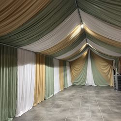 Party Decorations,Ten,Drappes,Tables And More!