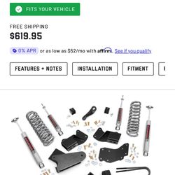 Ford Ranger 4inc Lift Kit 2WD