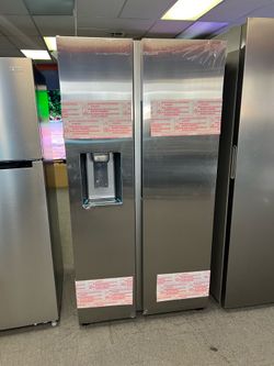 Samsung side by side refrigerator