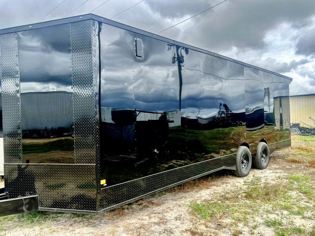 8.5x20 Cargo Trailer | Blackout Package