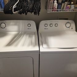 Amana  Washer and gas Dryer