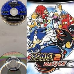 Sonic Adventure 2 Battle (Nintendo GameCube, 2004) - minty DISC ONLY SA2 Shadow