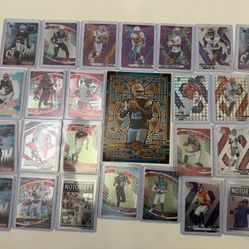 Football Card Lot - Rookies And Stars