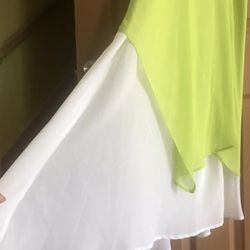 Pretty Summer Women's Dress Light Green, Layered Zara, Small