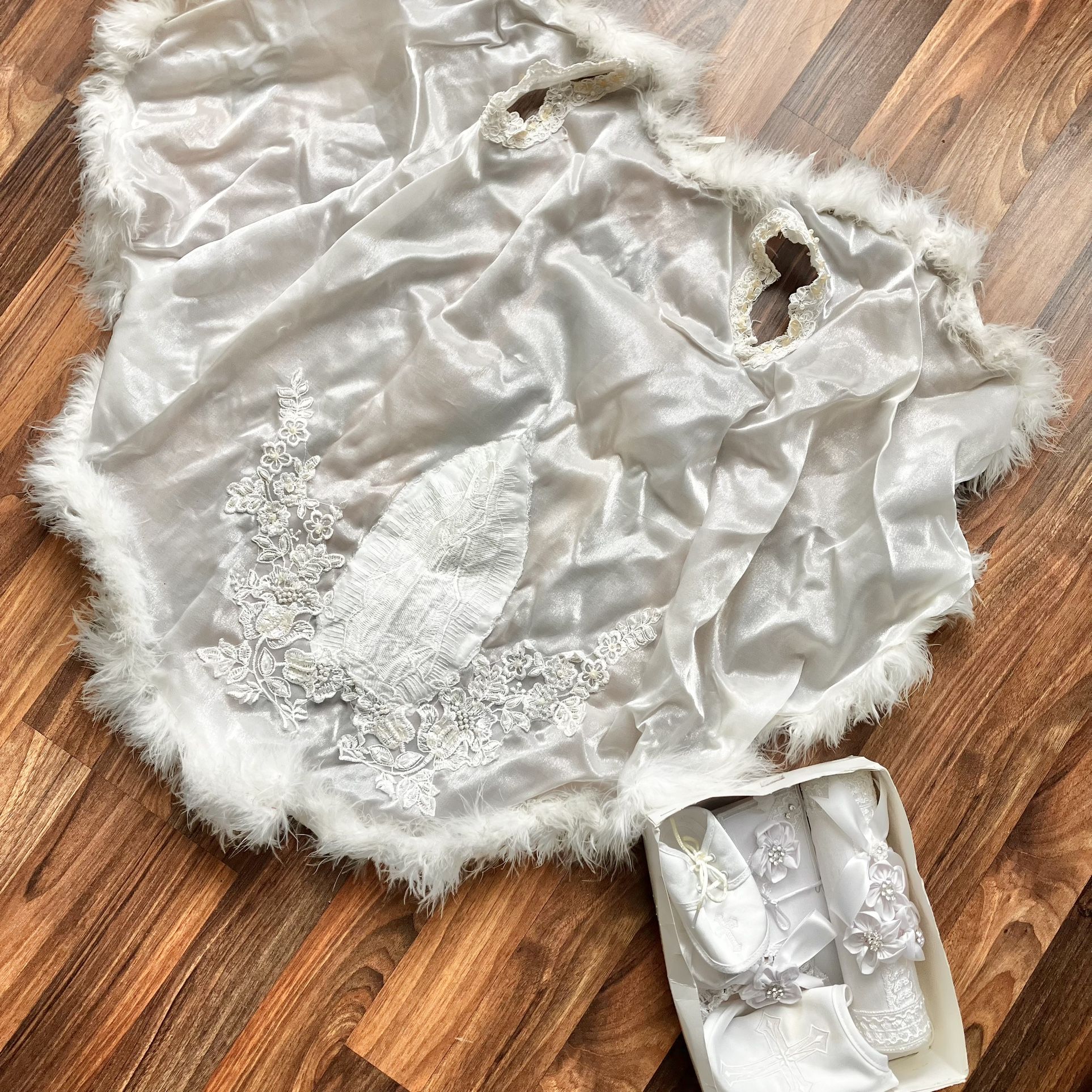 Vintage baptismal set