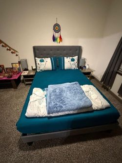 Full Size Bed Setup – Mattress + Bed Frame