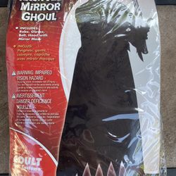 Men’s Haunted mirror ghoul Halloween costume