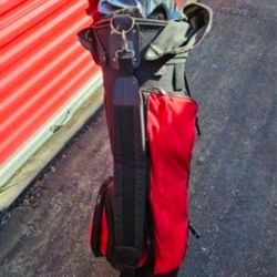 Complete Golf Club Set w/ Bag + Travel Bag