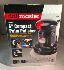 ( NEW ) Drill Master 6” Compact Palm Polisher