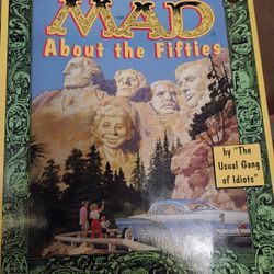Mad Magazine Book Softcover About The 1950s