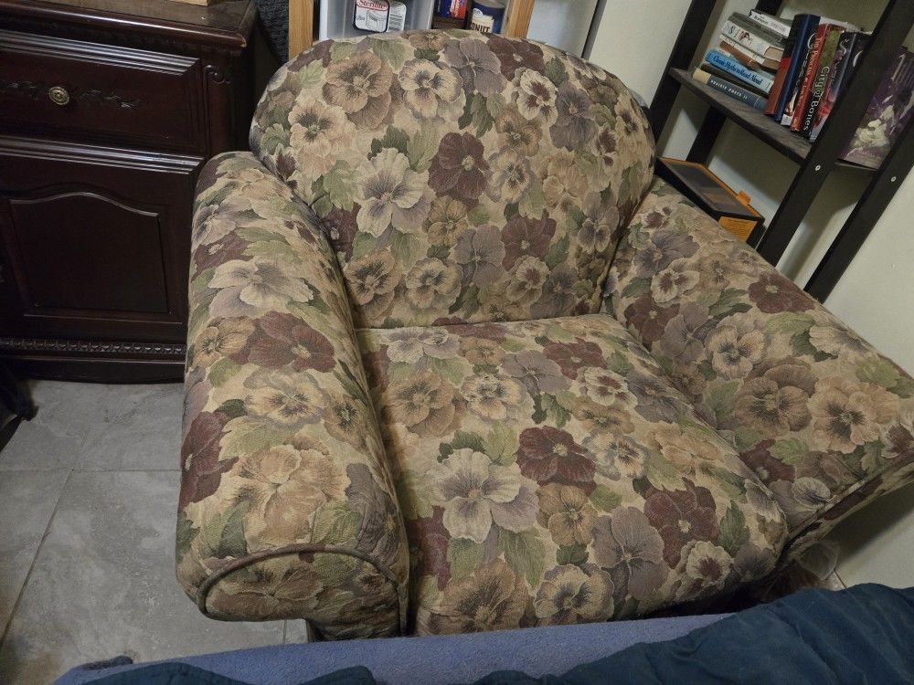 Chair with Ottoman (not pictured)
