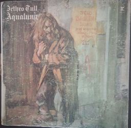 Jethro Tull "Aqualung" 1971 Reprise Rcds Terre Haute press~EX/VG