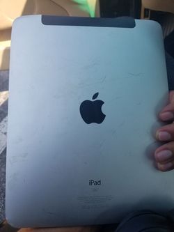 Ipad with small crack on glass