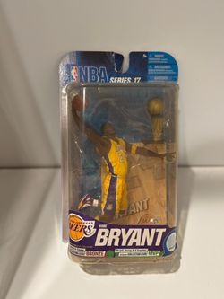 Kobe Bryant #24 Figure With Championship Trophy