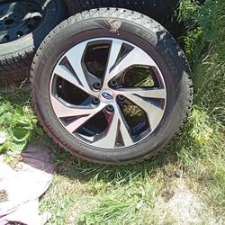Subaru Tires N  Stock Wheel  Studed
