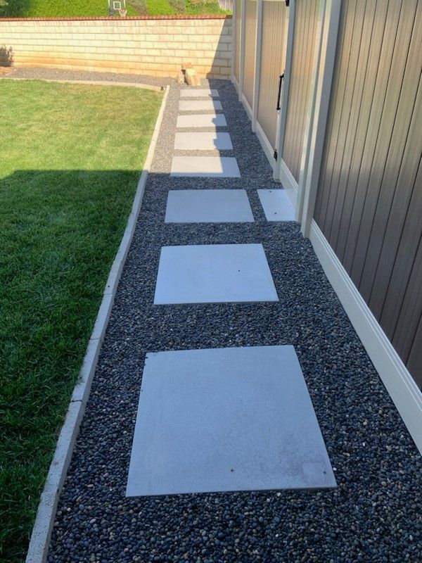 30X30 CONCRETE CEMENT STEPPING PAVERS $50 EACH