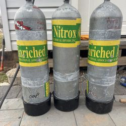 120 Steel Nitrox Scuba Bottle