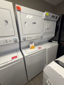 Frigidaire Stacked Electric Washer and Dryer