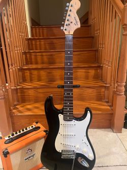 Squier Affinity Stratocaster w/ Orange Crush 12 Amp