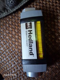 Hedland variable area flow meter