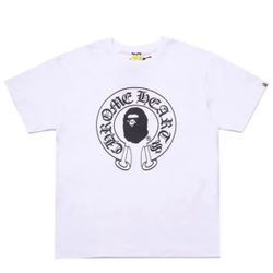 Bape X Chromehearts tee’s