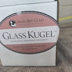 Glass Kugel Ornament 