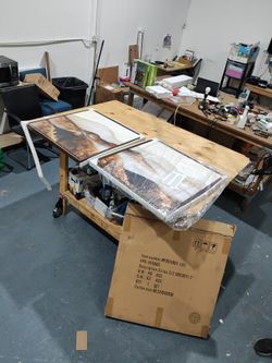 From Costco. S/2 60x30x1.5"