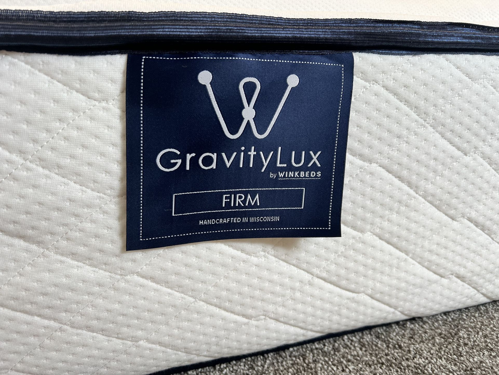 WinkBeds, The GravityLux, King, Firmness: Firm Like New, only used for a few months