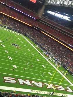 2 Tickets To The Houston Texans VS Los Angeles Chargers 