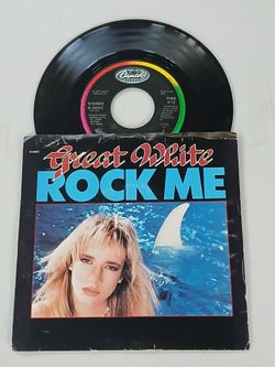Great White • Rock Me 7" vinyl record
