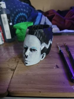 Bride Of Frankenstein Horror Pencil Holder Halloween