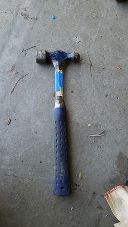 Estwing ball peen hammer