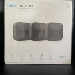 Brand new Sealed Blink Outdoor 3 Security Camera System