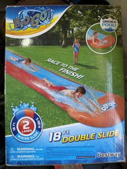 H2OGo 18 ft. Double Lane Water Slide