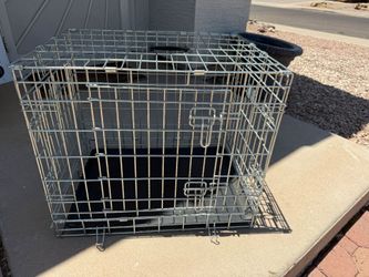 Silver Metal Crate