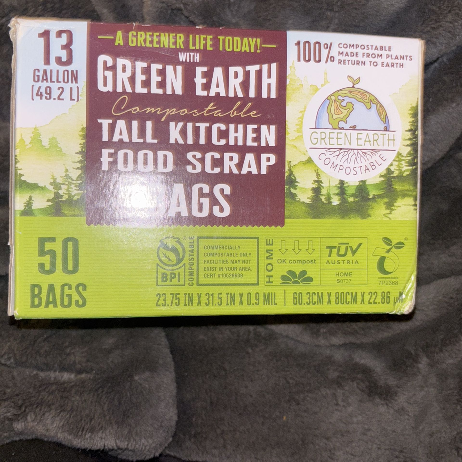 Tall Kitchen Food Scrap Bags