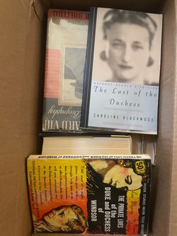 Duke/Duchess Windsor books collection