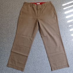 Dockers Iconic Khakis Flat Front Relaxed Fit M 36x30