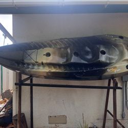 Lifetime angler tandem kayak + new fishing accessories.