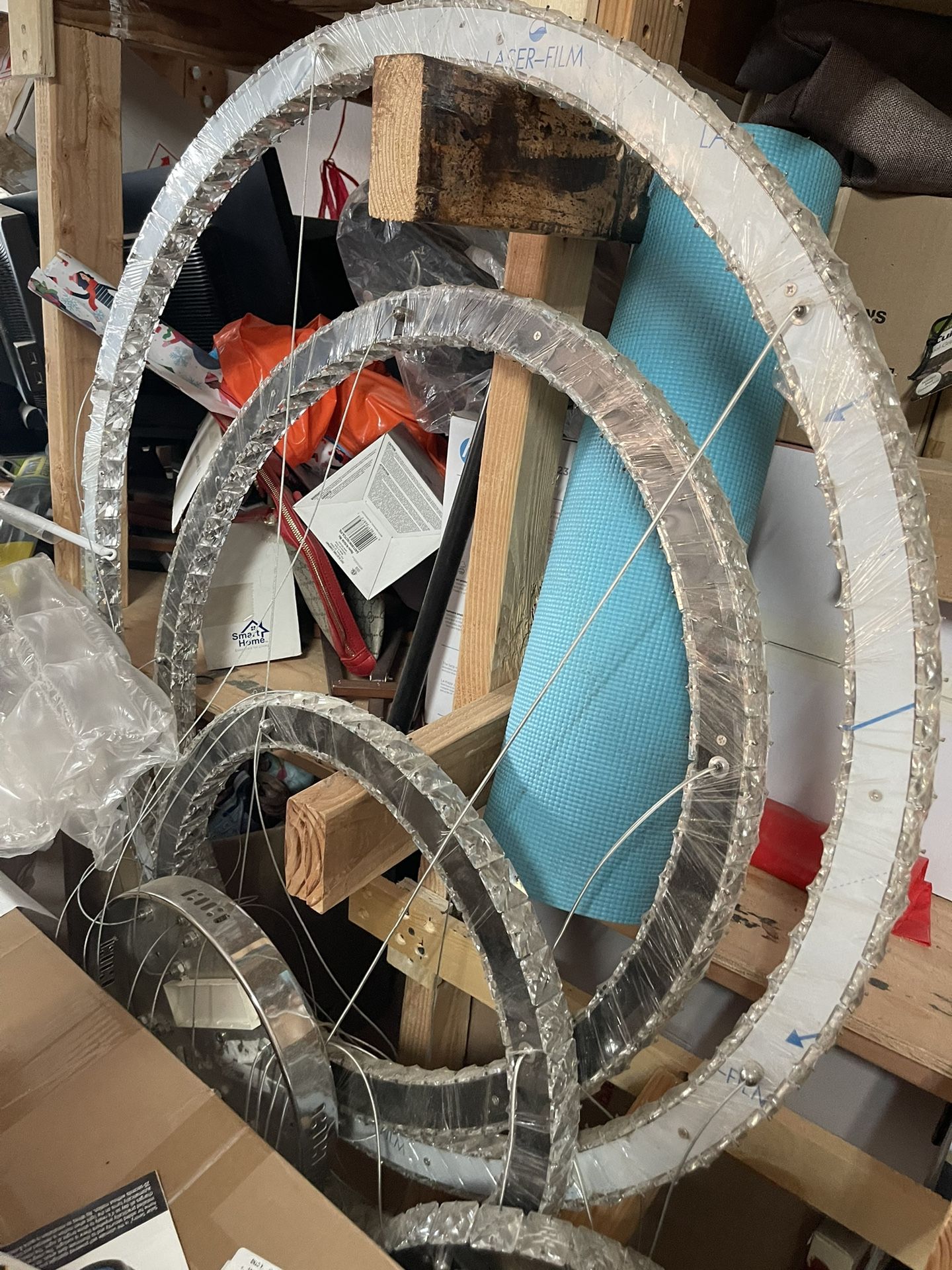 Lifted 4 Tier Chandelier