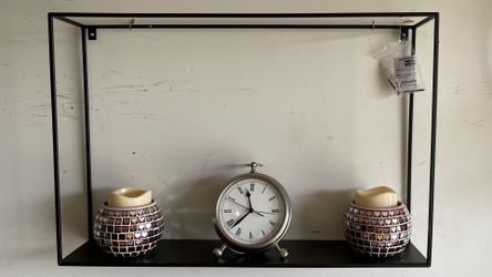 Black Metal Shelves