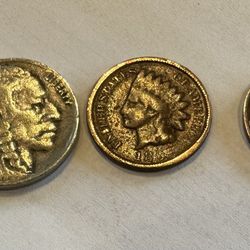 Collectible Coins Five Cents & One Cent