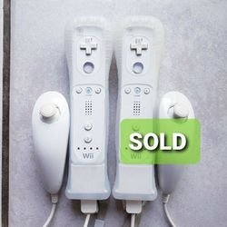 Nintendo Wii Remote Nunchuck Motion Plus Adapter 