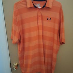 Under Armour Heat Gear Loose Fit Men's Polo Shirt Size XL 