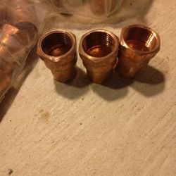 One Inch Copper Female Adapters