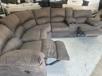 Sectional sofa recliner 97”-85”