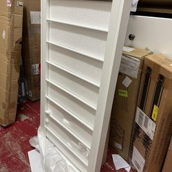 Honey Can Do Large Wall-Mounted Drying Rack, White