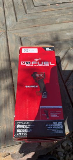 Milwaukee 2761-20 M18 FUEL SURGE 1/4" Hex Hydraulic Impact Driver, Tool Only