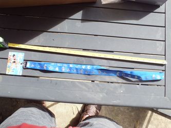 Walt Disney World Pin Trading Lanyard With Tag Attached